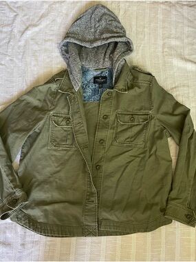 American Eagle Outfitters olive jacket